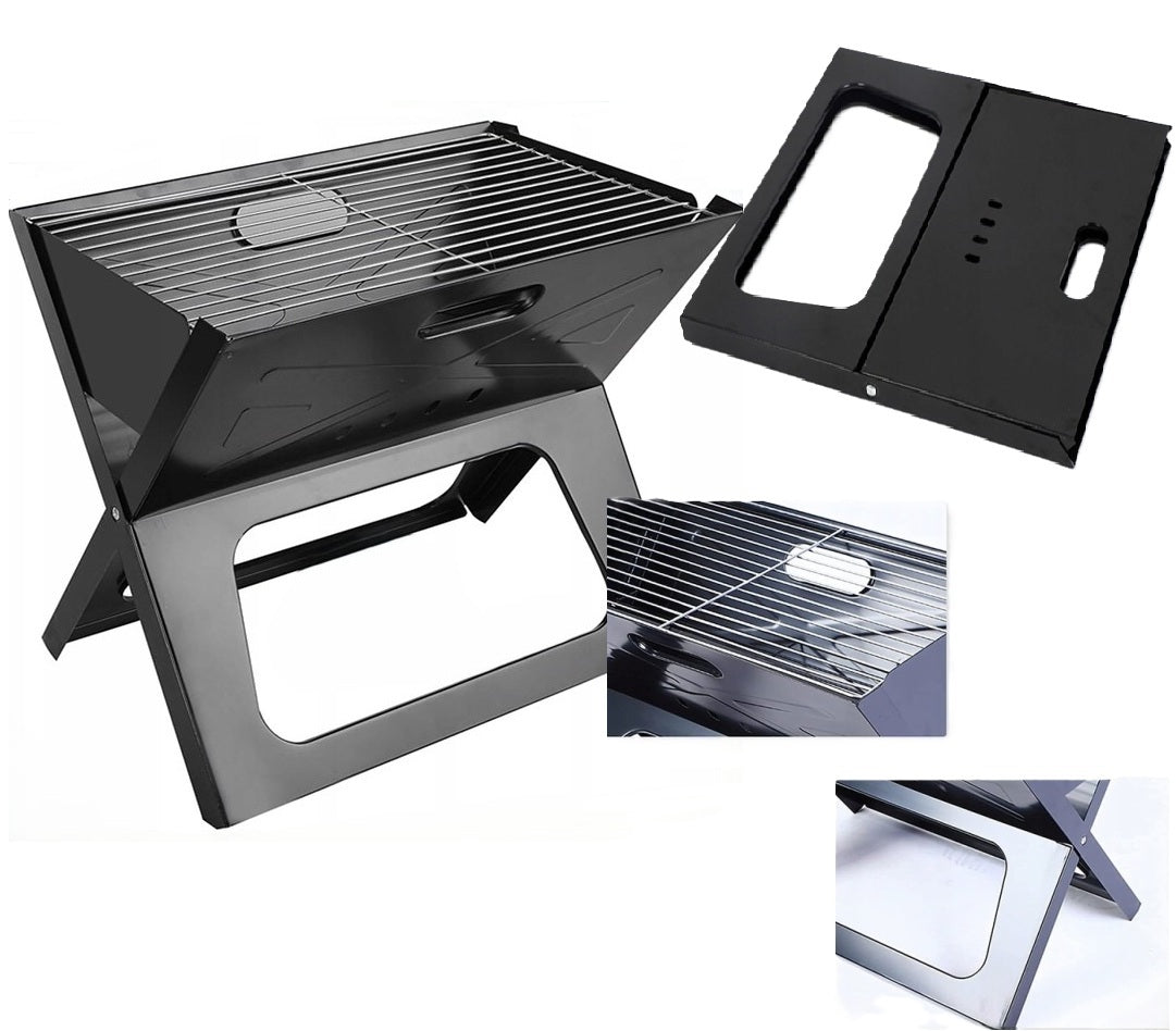 Gratar pe carbune, Zola, pliabil , pentru camping si drumetii, portabil, otel, 43.5 x 27.5 x 38 cm, negru Gratar pe carbune, Zola, pliabil , pentru camping si drumetii, portabil, otel, 43.5 x 27.5 x 38 cm, negru